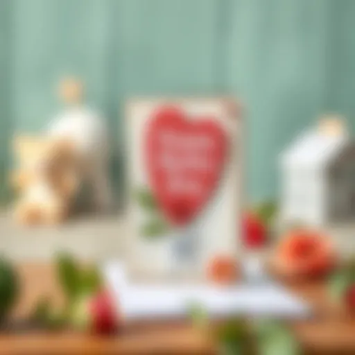 Creative Handmade Card A beautifully crafted handmade card for Mother's Day