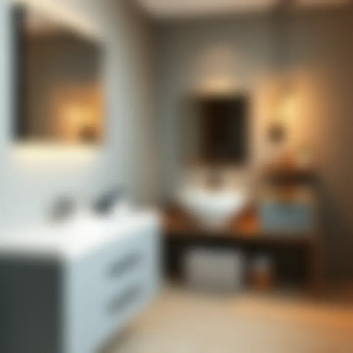 Installation Process of Hilton Cabinet Sink Installation process of Hilton cabinet sink in a modern bathroom