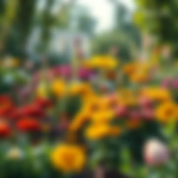 The Joy of Gardening and Nature A vibrant garden filled with various plants and flowers