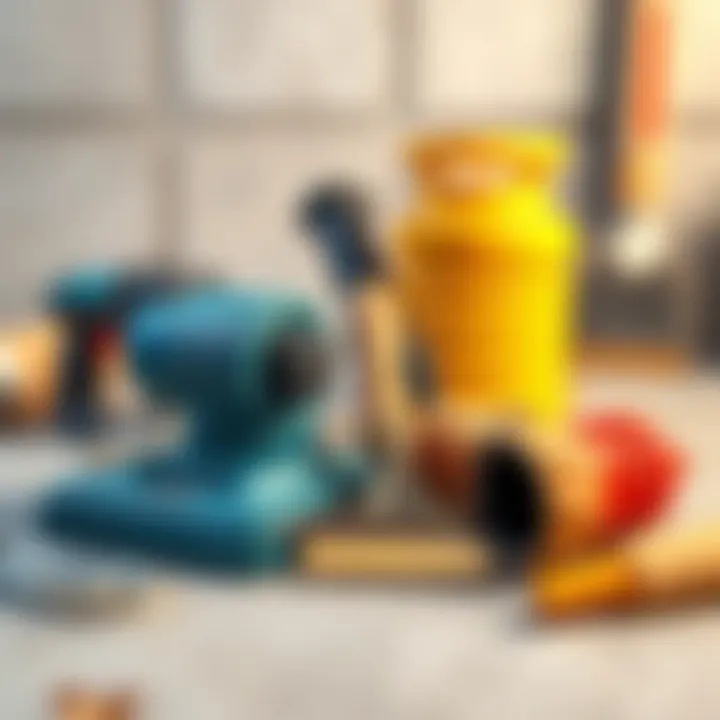 Tools and equipment for stone flooring installation