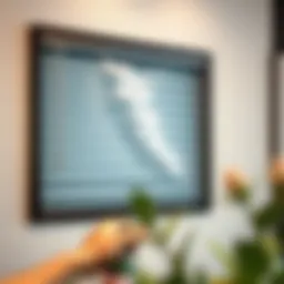 Dust removal from blinds