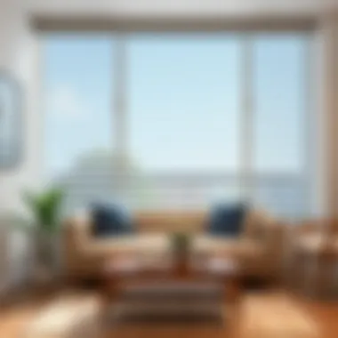 Modern design of jalousie blinds enhancing interior decor