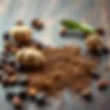 Coffee stain removal with natural ingredients