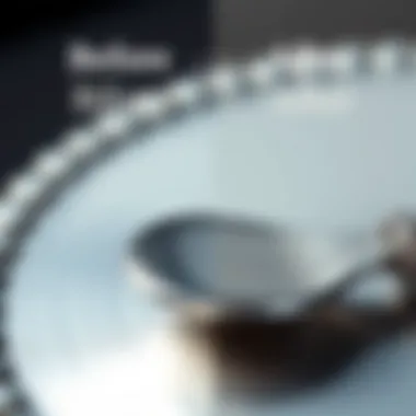 Before and after silver polishing comparison