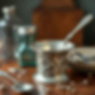 Homemade solutions for silver restoration