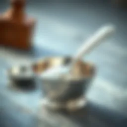 A shining silver object after polishing