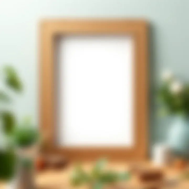 Step-by-step instructions for crafting a cardboard frame