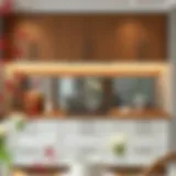 Elegant kitchen cabinet doors displaying modern design