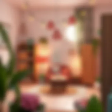 DIY craft projects showcasing creativity in room decoration