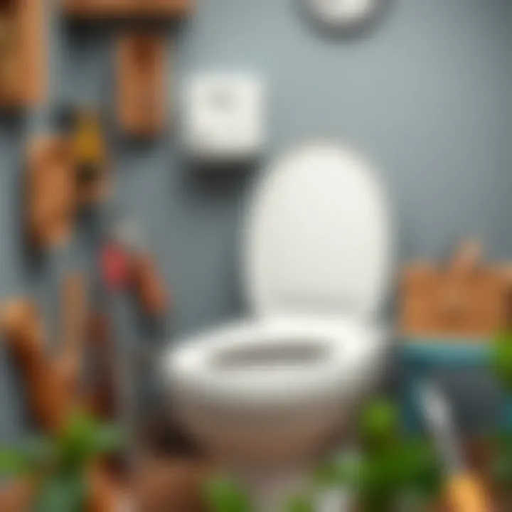 Essential tools for toilet installation