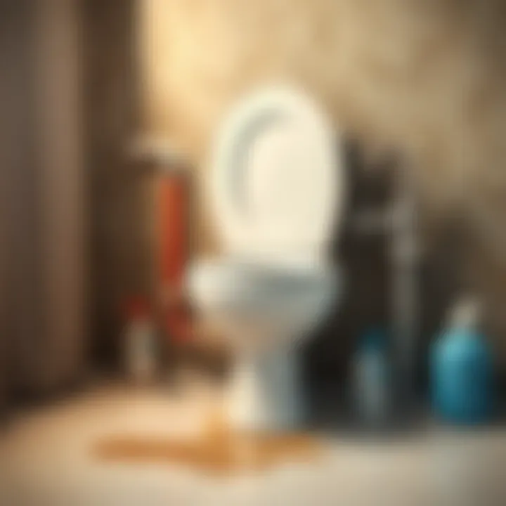 Connecting the toilet to plumbing