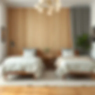 Cozy bedroom setup with Koçtaş bed