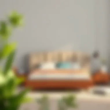 Modern Koçtaş bed design showcasing elegance