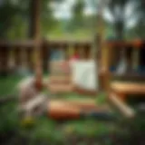 Essential materials for swing construction