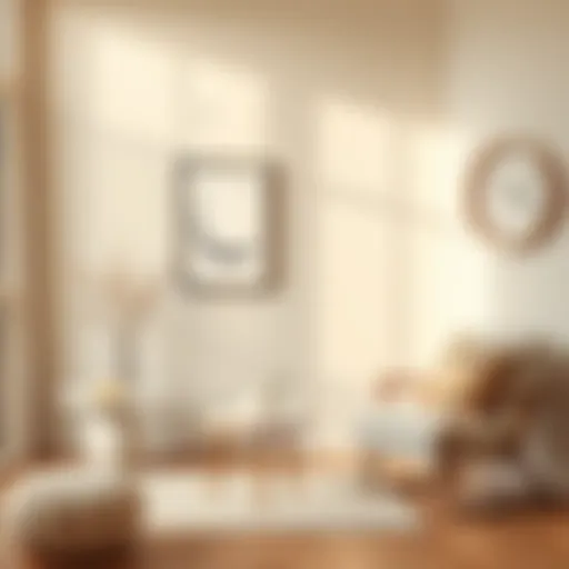 Elegant cream color palette with harmonious shades