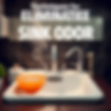 Techniques for Eliminating Sink Odors Visual representation of odor elimination techniques