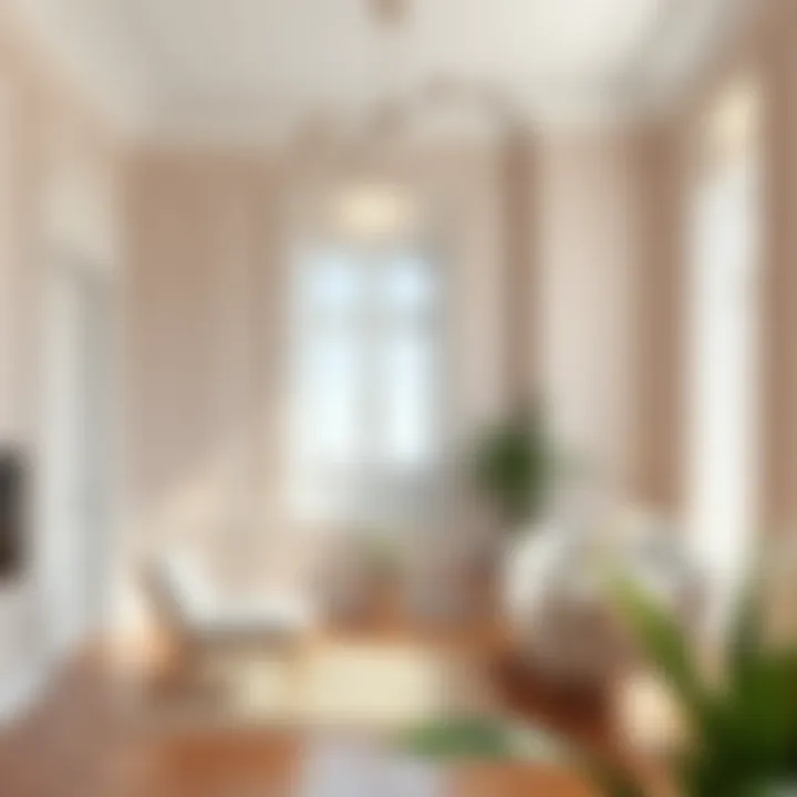 Modern Interior with Trim Styles Modern interior showcasing various trim styles