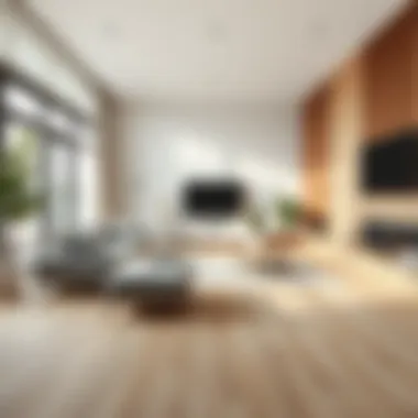 Light Oak: A Timeless Choice for Modern Interiors Elegant modern living room featuring a light oak floor