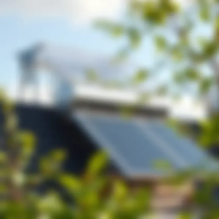 Efficient Solar Heating Solutions A modern solar heating system showcasing efficiency and design