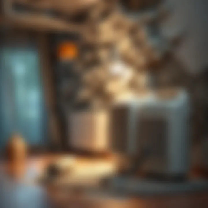 Mold prevention methods with dehumidifier