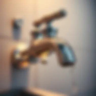 Installation of faucet fittings