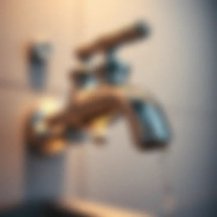 Installation of faucet fittings