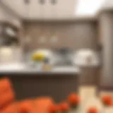 Elegant kitchen designs featuring stylish kitchen panels.