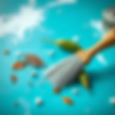 Natural methods to eliminate paint stains