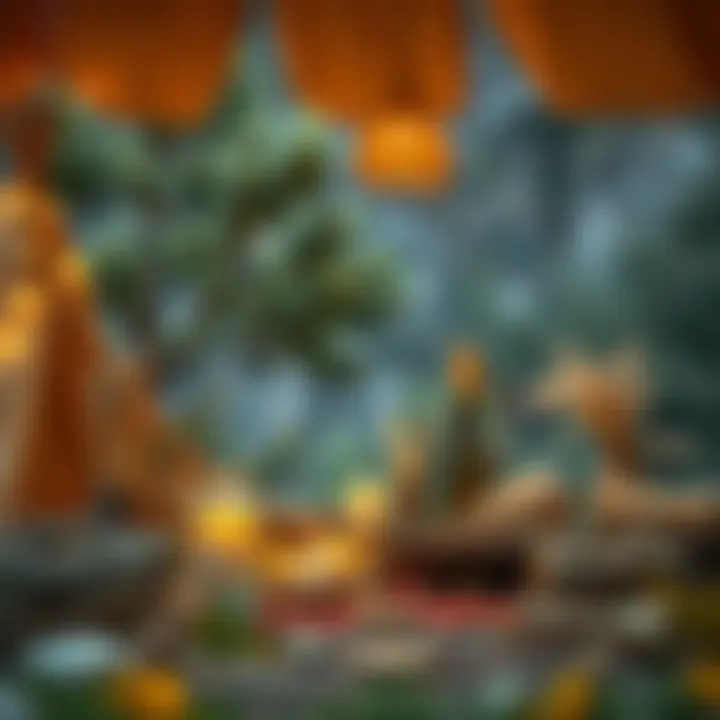 DIY Project in the Wilderness An inspiring DIY project setup with natural materials for outdoor crafting