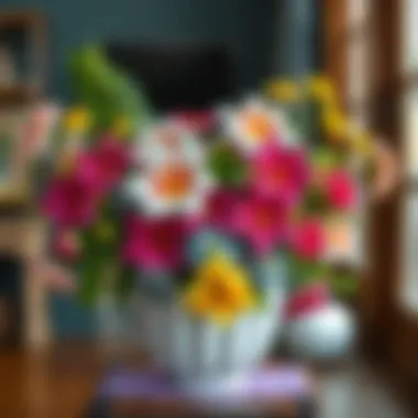 Blooming Indoor Flower Arrangement Blooming indoor flower arrangement