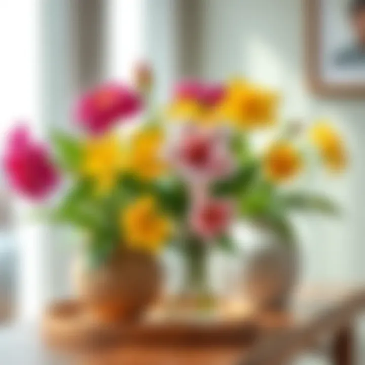 Decorative Uses of Indoor Flowers Decorative uses of indoor flowers