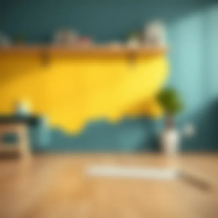 Final touches on a completed flooring project