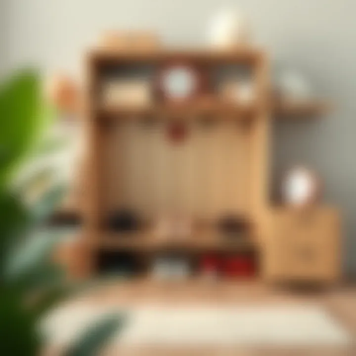 Customized Open Shoe Storage Concepts Personalized open shoe storage ideas with decorative elements