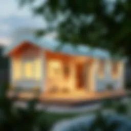 Modern prefab home with innovative heating solution