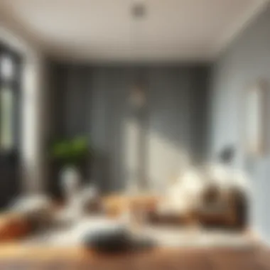 Quiet room with soundproofing elements