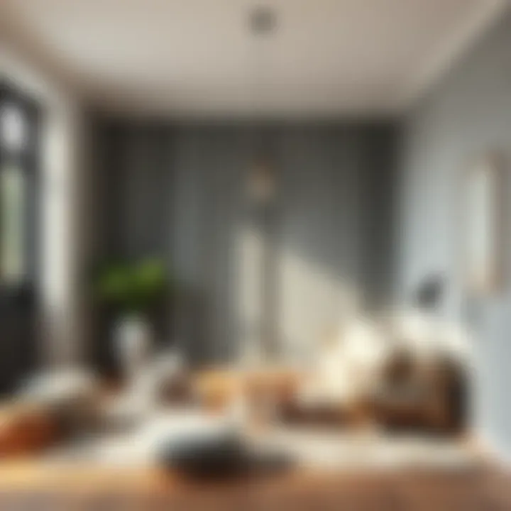 Quiet room with soundproofing elements