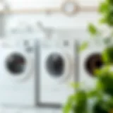 A vibrant display of white laundry before and after restoration