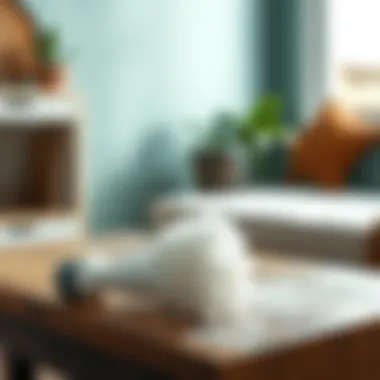 Effective moisture removal techniques displayed