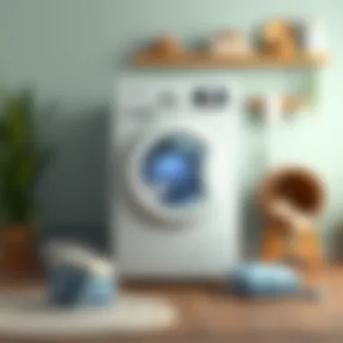 Energy-efficient drying machine showcasing design features