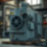 High-performance metal drying machine in industrial setting