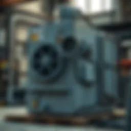 High-performance metal drying machine in industrial setting