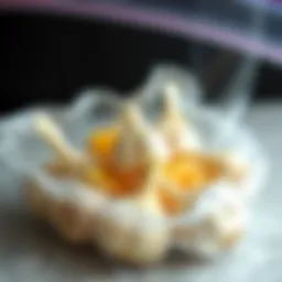 Garlic cloves in a freezer bag