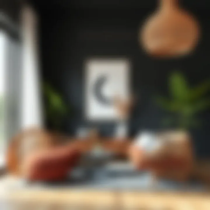 Innovative DIY Project with Black and Brown DIY project showcasing black and brown combination