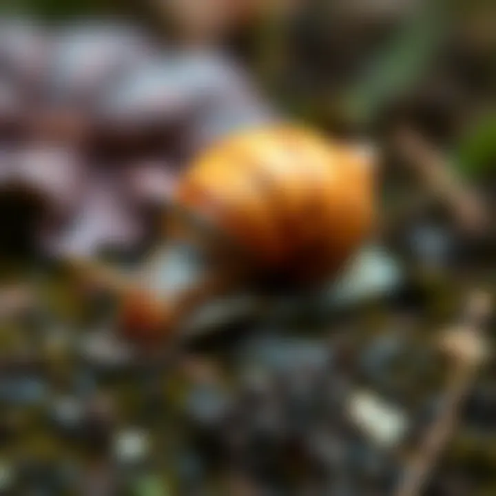 Nature's Snail Predator Natural predator of snails in the garden