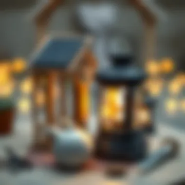 DIY solar lamp project for various age groups with materials