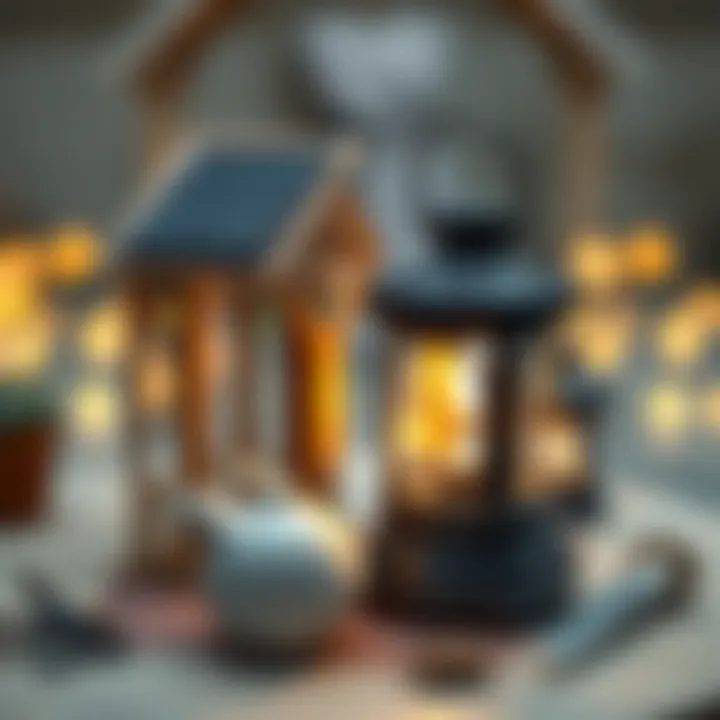 DIY solar lamp project for various age groups with materials