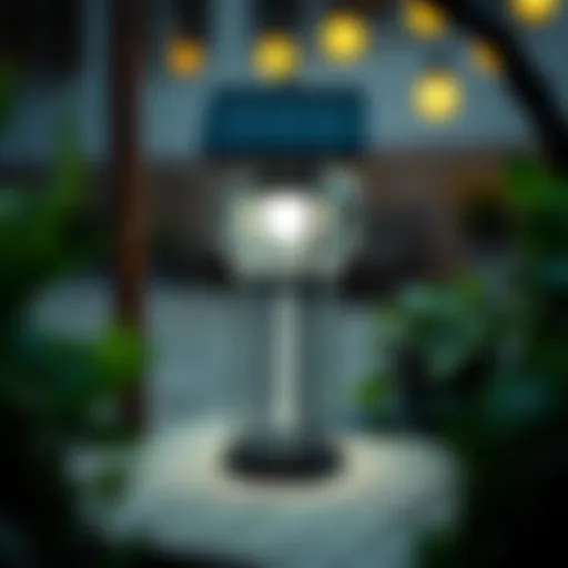 Innovative Solar Lamp Design Innovative solar-powered lamp design showcasing eco-friendly lighting