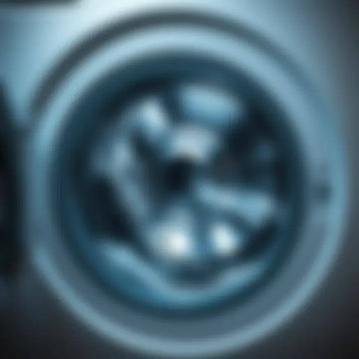 Step-by-step cleaning technique for washing machine rubber seal