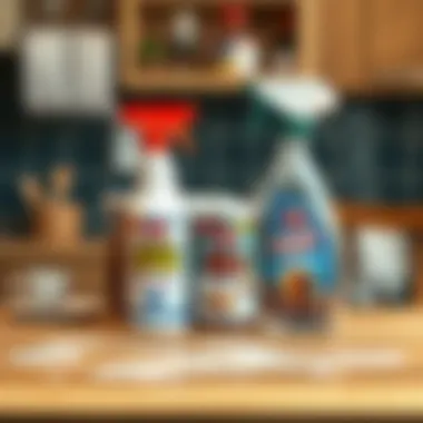 Commercial products for stain removal