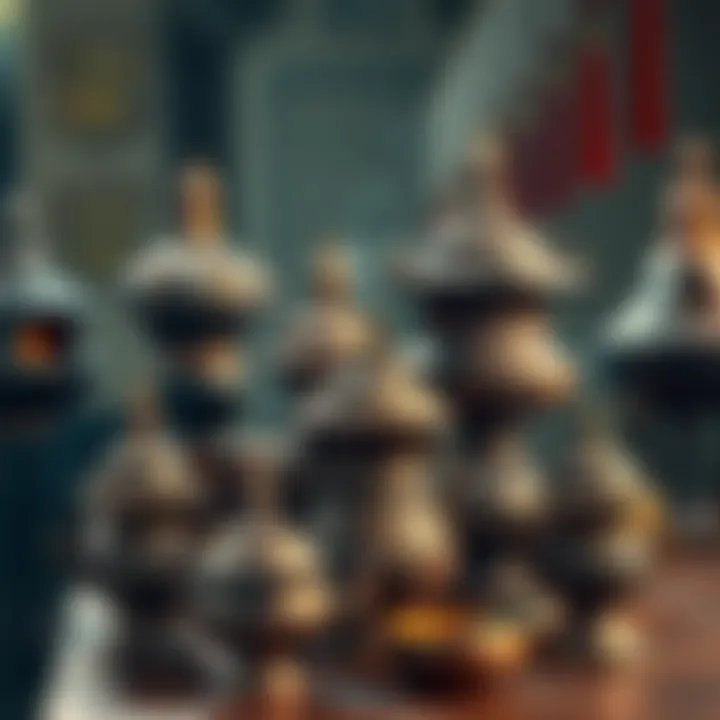 A collection of traditional incense burners from various cultures